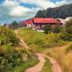 Пазл: На краю села