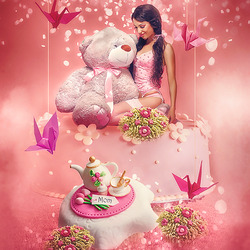 Пазл: Торт для мамы