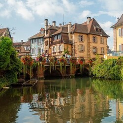 Пазл: Летом в городе  Кольмар