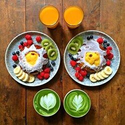 Пазл: Завтрак на двоих