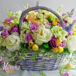 Пазл: С 8 Марта!