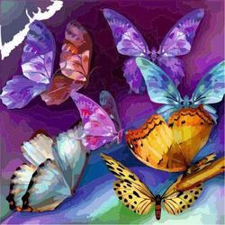 Пазл: Бабочки