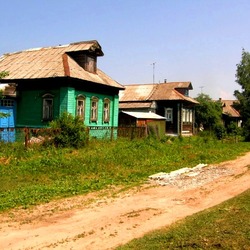 Пазл: Русская деревня