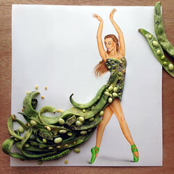 Пазл: Сделано из фасоли