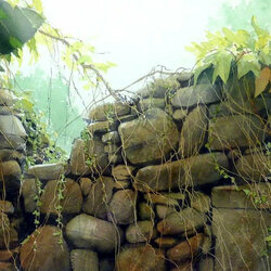 Пазл: Каменный забор