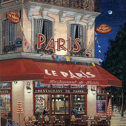 Пазл: Парижский ресторанчик