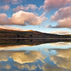 Пазл: Отражение облаков