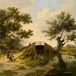 Пазл: На реке