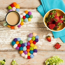 Пазл: Подставки под горячее