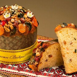 Пазл: Пасхальный кулич