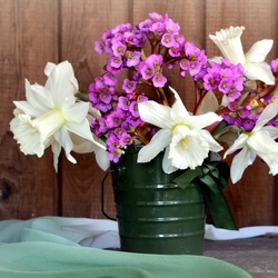 Пазл: Весенний букет