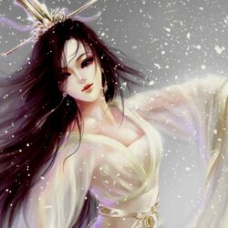 Пазл: Снежная дева