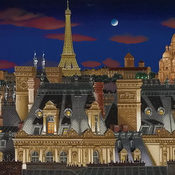 Пазл: Ночь над Парижем