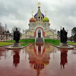 Пазл: Храм в Ново-Переделкино