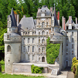 Пазл: Макет замка Бриссак