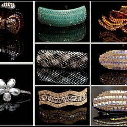 Пазл: Украшения для волос с кристаллами Сваровски