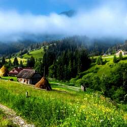 Пазл: Украинская деревня