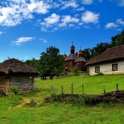 Пазл: Украинская деревня