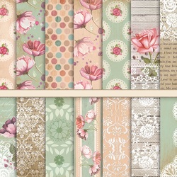 Пазл: Состаренный принт