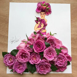 Пазл: Сделано из роз