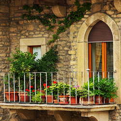 Пазл: Балкон