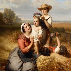 Пазл: На жатве