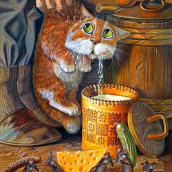 Пазл: Попались, голубчики!