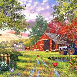 Пазл: Ферма