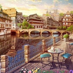 Пазл: Летнее кафе