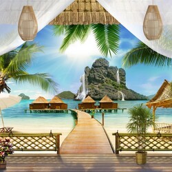 Пазл: Райские острова