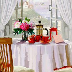 Пазл: Утро у моря