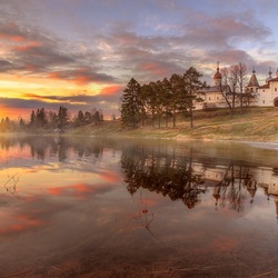 Пазл: Майский закат в Ферапонтово