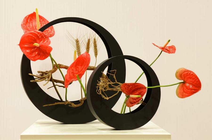 Икэбана – японское искусство составления цветочных композиций