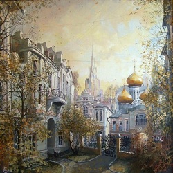 Пазл: Московский дворик