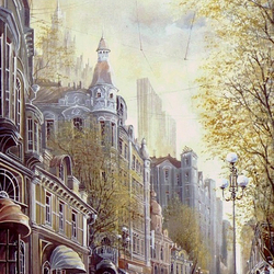 Пазл: Старый Арбат