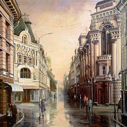 Пазл: Утро на Кузнецком