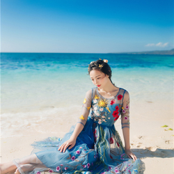 Пазл: Девушка у моря