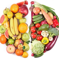 Пазл: Фрукты и овощи