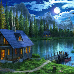 Пазл: В горах