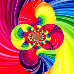 Пазл: Цветные круги