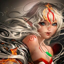 Пазл: Okami Amaterasu / Оками Аматерасу 