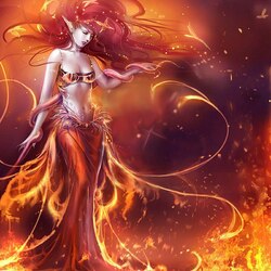 Пазл: В пламени 