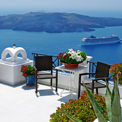 Пазл: Терраса с красивым видом