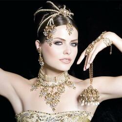 Пазл: Магия индийской девушки