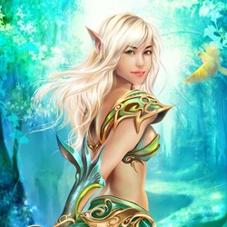 Пазл: Девушка-эльф