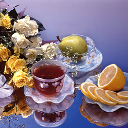 Пазл: Чашечка чая