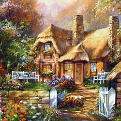 Пазл: Красивый домик