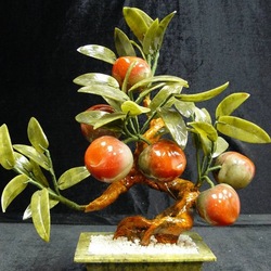 Пазл: Каменная нежность...Цветы из нефрита