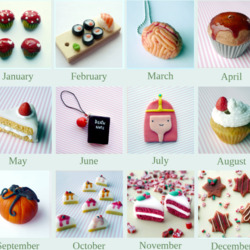 Пазл: Календарь сладостей