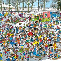 Пазл: На катке